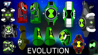 Evolution of Omnitrix  |  All Omnitrix |  Herotime