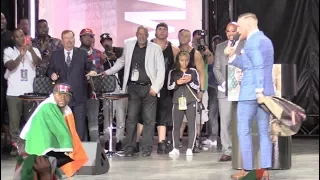 Floyd Mayweather's FULL Remarks at Mayweather vs. McGregor World Tour- Toronto