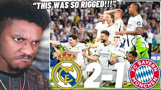 THE MOST LUCKIEST TEAM IN WORLD HISTORY!!! 😡 | Real Madrid 2-1 Bayern LIVE Reaction