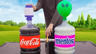 Experiment: Coca Cola VS Mentos