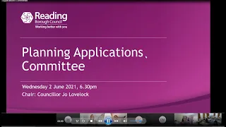 Planning Applications Committee - 2 June 2021