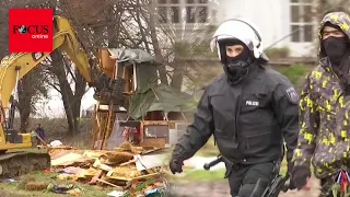 Polizei geht hart gegen Klimaschützer in Lützerath vor