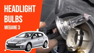 How to replace the headlight bulbs Megane mk3 💡