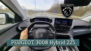 Peugeot 3008 Hybrid 225 - consumption on 130 km/h (empty batter / POV)