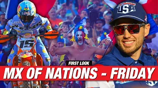 2023 Motocross of Nations Friday ft. Hampshire, Craig, Roczen, Prado, Everts | Racer X Films