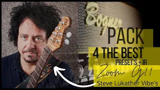 ZOOM G11 | BOGNER PACK 4 THE BEST PRESETS + IR | VIBE STEVE LUKATHER | I´LL BE OVER YOU TOTO