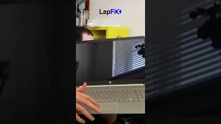 HP Display Flicker When Touching Trackpad? Simple Fix!  #lapfix #computer repair #hprepair