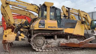 USED BULLDOZER: inspection of KOMATSU D85EX (2020 auction)