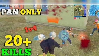 Pan Only /🔥/ Full Rush Gameplay / 20 Kills😱 Pubg mobile lite fro kills #video