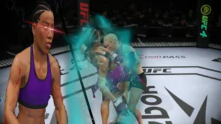 UFC 4 Female Career Mode Ep 12- One Win Away!!