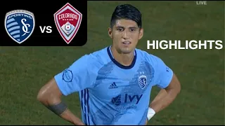 Sporting Kansas City vs Colorado Rapids Highlights | MLS is Back Tournament 2020