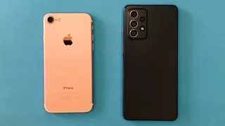 Samsung Galaxy A52 vs iPhone 7