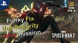 Funky Find and Fix the Security Relay  Spider Man 2 Part -14 ( Full Mission )