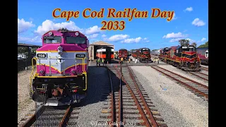 Trains Galore on Cape Cod Railfan Day 2023!