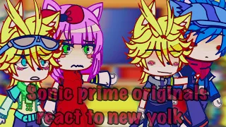 Sonic prime originals react to New Yoke -  ||-Sonic prime react to… ||- sonic prime -||