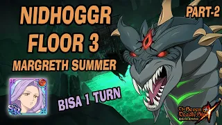 NIDHOGGR Floor 3 + Panduan [Part-2] | Showcase MARGARETH SUMMER - Seven Deadly Sins Grand Cross