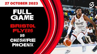 Bristol Flyers vs Cheshire Phoenix, British Basketball League Championship - LIVE