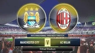 FIFA 14 Gameplay :  Man City VS Milan