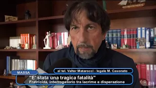 "Una tragica fatalità": il fratricida all'interrogatorio di convalida