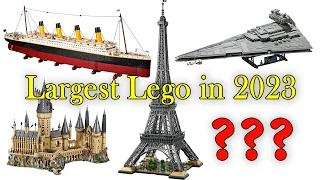 20 Largest Lego sets ever released until 2023