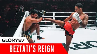 GLORY 87: Tyjani Beztati's Lightweight Title Reign