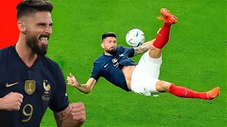 Every Olivier Giroud Bicycle Kick Attempt