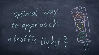 The Optimal Strategy for Approaching Red Traffic Lights