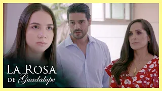 Daniela quiere separar a Melisa de su padre | La Rosa de Guadalupe 3/4 | El peso de una culpa