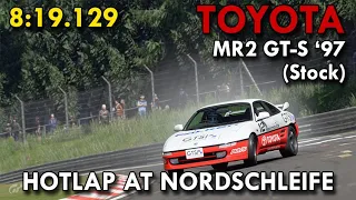 Toyota MR2 GT-S '97 @ Nordschleife (8:19.129)