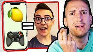 YOUTUBER CON LE EMOJI ! RIESCI AD INDOVINARLI?? w/ inoobchannel