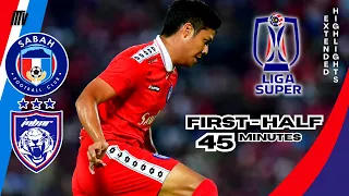 FIRST-HALF | SABAH vs JDT | MALAYSIA SUPER LEAGUE 2023 | EXTENDED HIGHLIGHT [HD]