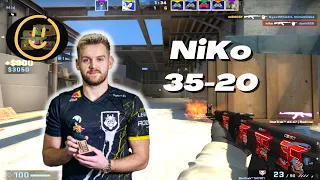 【NiKo POV】(35-20) w/m0NESY/jks vs donk (vertigo) | FACEIT Ranked | Sep 6, 2023