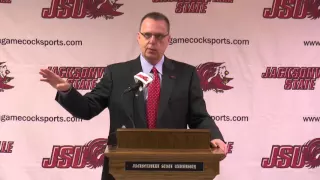 Jacksonville State Introduces Ray Harper as Men's Basketball Head Coach (4/7/16)