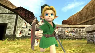 (SFM) Young Link animation test (World's Smallest Violin)