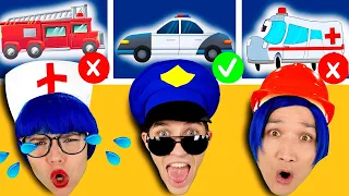 Машинки С Мигалками 🚒🚑🚓 | Детские Мультики Про Транспорт И Машинки | Dominoki