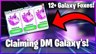 *CLAIMING NEW DM GALAXY FOX SHOWCASE* Pet Simulator X Roblox Mythic Pet Showcase@!?