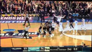 Kris Jenkins Villanova with the Buzzer beater in the National Championship game vs. North Carolina