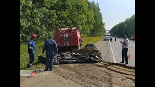 Последний момент жизни 28-летнего водителя в ДТП с Грузовиком в Удмуртии