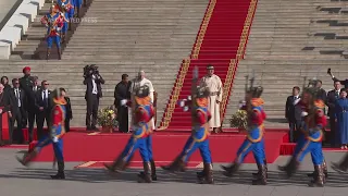 Pope Francis welcomed in Mongolia