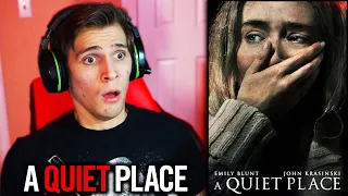 BEST HORROR MOVIE THIS DECADE?? A Quiet Place (2018) Movie REACTION!!!