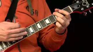 Guitar Lesson - AC DC Style Rhythm Guitar