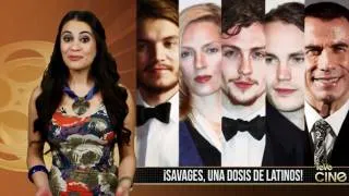 ¡Savages,Salma Hayek,Benicio del Toro,Sandra Echeverria Dosis De Latinos!