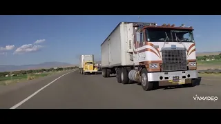 Клип про Американские тягачи 1978 г  клип из фильма CONVOY