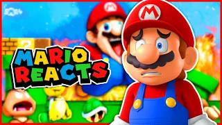 Mario Reacts To SMG4: Mario Games Be Like!