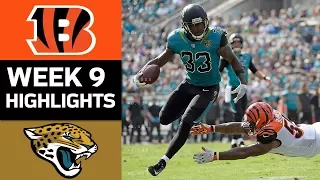 Bengals vs. Jaguars | NFL Week 9 Game Highlights