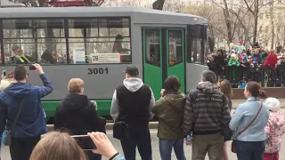 Москва. Парад трамваев 2019