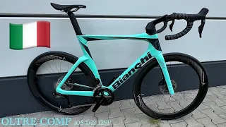 ⚡️МЕГА КАРБОНОВА ІТАЛІЙСЬКА ПУШКА 🇮🇹RACING BIANCHI OLTRE COMP 105 DI2 12SP 🤌