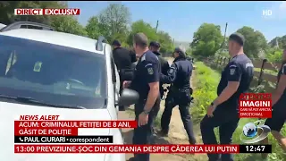 Presupusul criminal al fetiței de 8 ani din Botoșani a fost prins de autorități