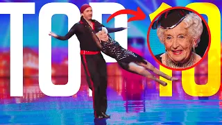 Top 10 BEST Golden Buzzers On Britain's Got Talent EVER!