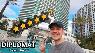 Is this a 5 STAR hotel? My Stay At The Diplomat Beach Resort: Tour & Review 2024